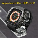 【9-16日!15%OFFクーポン配布中 】送料無料 Apple Watch 一体型 バンド フレーム保護 高級 Apple Watch 10 Apple Wa...