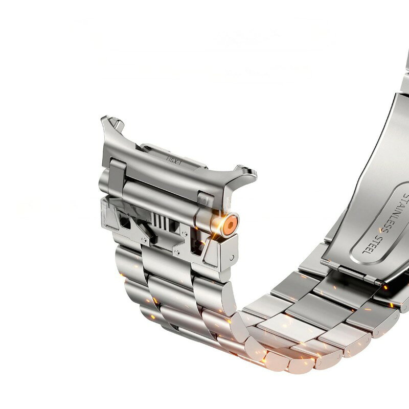 【クーポン利用で10%OFF】送料無料Galaxy Watch Ultra 腕時計バンド 交換ベルト Galaxy Watch Ultra 交換 ステンレス バンド バンド 高級ステンレス 交換用 ベルト 替えベルト マルチカラー 簡単装着 爽やか 携帯に便利