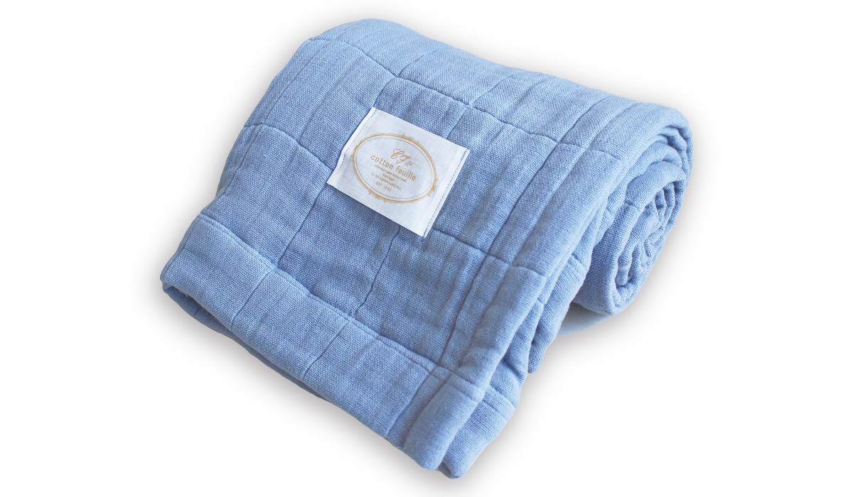 コットンフィーユ(cotton feuille)【9重織ガーゼケット】1年中快適に使えるふかふかボリュームガーゼ 日本製 織物の匠ならではの品質