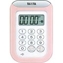 タニタ キッチン 勉強 学習 タイマー 防水 マグネット付き 100分 ピンク TD-378 PK