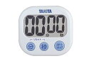 タニタ キッチン 勉強 学習 タイマー マグネット付き 大音量 大画面 100分 ホワイト TD-384 WH でか見えタイマー