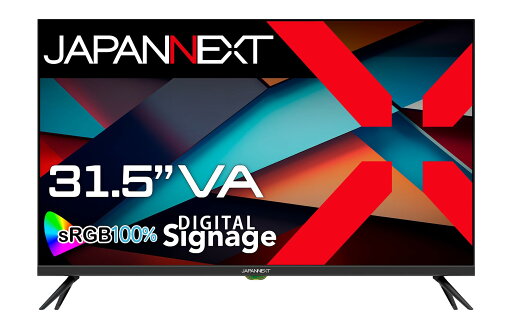 JAPANNEXT 31.5インチ VAパネル搭載 FWXGA(1366x768)解像度 液晶モニター JN-SV322HD HDMI ビデオ/ JAPANNEXT 31.5インチ VAパネル搭載 FWXGA(1366x768)解像度 液晶モニター JN-SV322HD HDMI ビデオ/