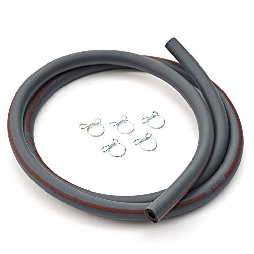 デイトナ(Daytona) バイク用 燃料ホース 内径φ5×外径φ10 全長1m 耐油性 対候性 二重構造 ガソリンホース 96461