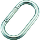 TRUSCO(トラスコ) ステンレス カラビナ(環なし) 10mm TKB-1