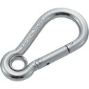 TRUSCO(トラスコ) ステンレススナップフック A型 線径Φ11X開口17mm (1個) TSF-11A