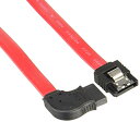 変換名人 SATA2(3Gbps対応)ケーブル I - 右L ロック付 50cm SATA-CA50IRL(2)