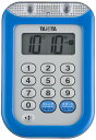 タニタ 防水大音量 タイマー TD-377 ブルー