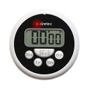 ドリテック(dretec) dretec 洗えるタイマー ブラック