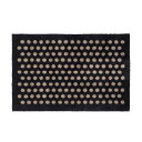 藤栄(FUJIEI) tica copenhagen フロアマット ドット ブラック 40×60cm TC-00710 キッチンマット ドアマッ