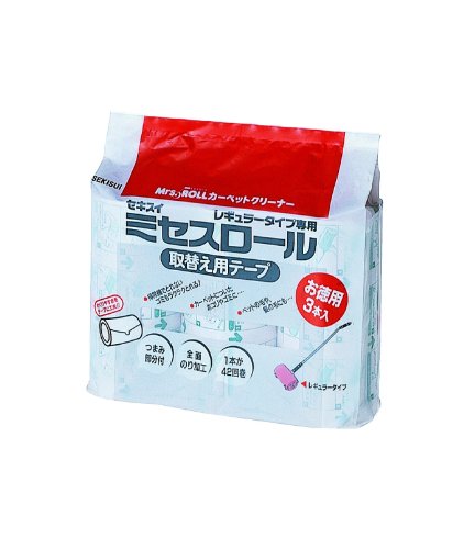 ミセスロール レギュラータイプ専用 取替テープ 3本入 ミセスロール レギュラータイプ専用 取替テープ 3本入