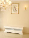 アフロディーテ TVボード140 輸入家具 プリンセス家具 ゴージャス 姫系家具 姫系 姫 猫足 テレビボード テレビ台 ローボード 収納 リビング