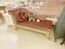 アウトレット バラの令嬢ソファ ゴールドの猫脚 ポリニャック 輸入家具 姫系家具 展示現品
