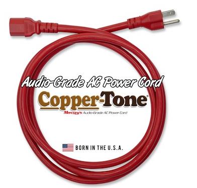 Mercury Magnetics マーキュリーマグネティス Copper-Tone 6ft アンプ用電源ケーブル／6ft／約1.83m