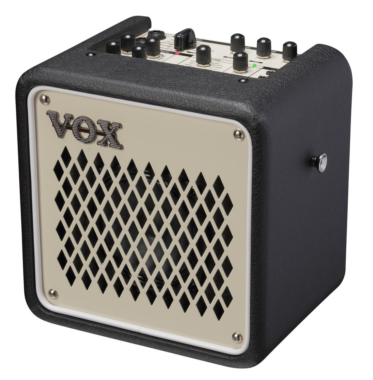 「VOX MINI GO 3 ~BE(Smoky Beige)~」 FEATURES VOX MINI GO シリーズに新色が登場！ 軽量・コンパクトでモバイル・バッテリー対応、リアルなアンプ・サウンドや多彩なエフェクトに加えてリズム・マシンを搭載するVOX Mini GOシリーズ。この1台でいつどもどこでも場所を選ばずに最高のパフォーマンスができるVOX Mini GOアンプ・シリーズに、アウトドア、自然派をテーマにした新色がラインナップ！　フレッシュかつアーシーなオーガニック・カラーにより、アウトドアでのお供として、部屋のインテリアにも馴染むギターアンプとなります。 3W出力で5インチ・スピーカーを搭載し、もっともコンパクトなモデルながらハイクオリティなリズム・マシンを内蔵。自宅でリズムに合わせて演奏を楽しんだり、気軽に外に持ち出したりするのに最適です。 仕様 / SPECIFICATIONS ■アンプ・モデル : 11種類 (DELUX CL, BOUTIQUE CL, BOUTIQUE OD, VOX AC30, VOX AC30TB, BRIT800, BRIT VM, SL-OD, DOUBLE-REC, VOCODER, LINE) ■エフェクト・タイプ: 8種類 (CHORUS, PHASER, TREMOLO, OCTAVE) + (A.DLY, D,DLY, SPRING, HALL) ■リズム・パターン：33種類 / リズム・テンポ設定範囲: 40 ~ 240 BPM ■スピーカー：5インチ ■Eチューナー測定範囲: E1 ~ E6(41.2 Hz ~ 1318.5Hz) ■外形寸法／重量（W×D×H／kg）: 256 x 180 x 249 mm／3.5 kg *製品の外観及び仕様は予告なく変更することがあります。 *製品の色調は実際の色と多少異なることがあります。 WEST MUSICからのお知らせ ※画像はメーカーサンプルです。 ※ネット上の在庫状況の反映には迅速を務めておりますが、万が一店頭で完売した場合はご了承くださいませ。 ※ご不明な点はメール・お電話にて、お気軽にお問い合わせください。