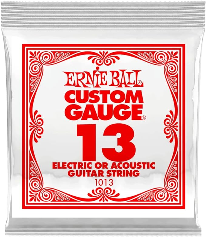 ERNIE BALL 《アーニーボール》【1013】PLAIN STEEL STRING バラ弦／0.13ELECTRIC /ACOUSTIC