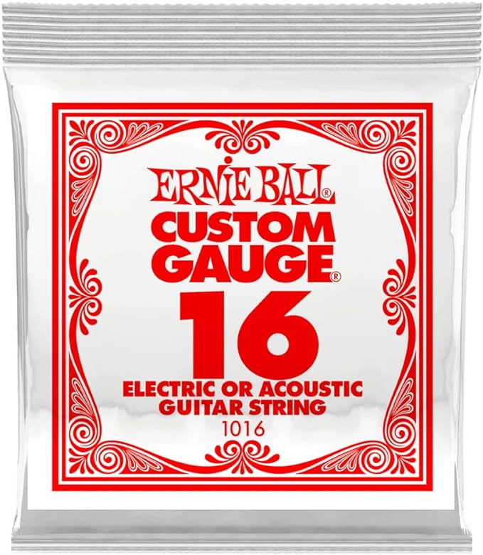 ERNIE BALL 《アーニーボール》PLAIN STEEL STRING バラ弦／0.16ELECTRIC /ACOUSTIC