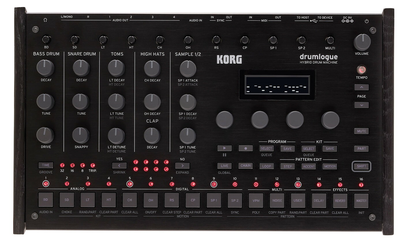 KORG drumlogue 《コルグ ドラムローグ》Hybrid Drum Machine