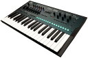 「KORG opsix mk II ~ ALTERED SYNTHESIZER ~」 Features シンセ・サウンドの全てを体験 ! opsix mk IIは、他に類を見ないデジタル・シンセです。オリジナルopsixのサウンド・エンジンをベースに同時発音数とボイシングを拡張し、64ボイスという驚異的なボイス数を搭載しています。そして、優れたパフォーマンスと正確なコントロールを実現しました。opsixのユニークなオペレーター・ミキサーは、FMシンセを限りなく自分の手でコントロールしやすくしたことによって、より深く実用的なワークフローを提供しました。合成機能やプログラミングを加えることでさらに豊かなサウンドを実現します。 そして、多くの優れたライブラリーが含まれるオリジナルのopsix、opsix SE、opsix nativeソフトウェアのサウンドに完全対応しています。 ＜主な特徴＞ ●64ボイスという驚異的なボイス数に進化 ●色でわかるオペレーター・ミキサー ●直感的なコントロールを実現 ●6つのシンセシスを1台に集約 ●FMだけに止まらない進化 ●強力なエフェクト ●オートメーション可能な16ステップ・シーケンサー ●モンスター級のモジュレーション・マトリックス ●無料のライブラリアン・ソフト ●KORG shopにて即戦力となる多数のサウンド・パック発売中 ●opsix native（ソフトウェア）へ、お得にクロスグレード 仕様 / SPECIFICATIONS ・鍵盤：37鍵（ベロシティおよびリリース・ベロシティ対応） ・音源システム：オルタードFM音源 ・最大同時発音数：64ボイス（設定によっては最大ボイス数が変化します） ・構成：6オペレーター、1フィルター、3 EG、3 LFO、3エフェクト、ステップ・シーケンサー、アルペジエーター ・アルゴリズム：プリセット40種類+ ユーザー（プログラムごとに設定） ・オペレーター：モード6種類（FM、Ring Mod、Filter、Filter FM、Wave Folder、Effect） ・オシレーター波形：23種類（Sine、Sine 12bit、Sine 8bit、Triangle、Saw、Saw HD、Square、Square HD、Additive Saw3、Additive Sqr3、Additive Tri3、Additive 12345、Additive 1+2、Additive 1+3、Additive 1+4、Additive 1+5、Additive 1+6、Additive 1+7、Additive 1+8、Noise S/H、Noise White、Noise Pink、Noize Blue） ・フィルター：11種類（(LPF 12、LPF 24、LPF MS-20、LPF POLY6、HPF 12、HPF 24、HPF MS-20、BPF 6、BPF 12、BRF 6、BRF 12)x 1系統 ・EG：ADSR ・LFO：23波形（Triangle、Saw Down、Saw Up、Square、Sine、Sample&Hold、Guitar、Exp.Triangle、Exp.Saw Down、Exp.Saw Up、Step4 Triangle、Step6 Triangle、Step4 Saw Down、Step6 Saw Down、StepRnd:Time、Triangle+、Saw Down +、Saw Up +、Square +) ・V.Patch：12系統 ・エフェクト：30種類（Chorus、Unison Ensemble、Phaser/Phaser（BPM）、Auto Pan/Auto Pan（BPM）、Flanger/Flanger（BPM）、Rotary Speaker、Auto Wah、Exciter、Enhancer、LFO Filter、3-Band EQ, Distortion、Guitar Amp、Decimator、Grain Shifter、Master Limiter、Compressor、Delay/ Delay（BPM）、Autopan Dly/Autopan、Dly（BPM）、Tape Echo/Tape Echo（BPM）、Early Reflection、Reverb、Shimmer Reverb、Spring Reverb）x 3系統 ・シーケンサー：ステップ・シーケンサー（最大16ステップ、1ステップあたり最大6ノート）、モーション・シーケンサー（最大6レーン） ・アルペジエーター：パターン7種類（MANUAL、UP、DOWN、ALT1、ALT2、RANDOM、TRIGGER） ・プログラム：500（工場出荷時は350プリセット・プログラム、150ユーザー・プログラム） 、フェイバリット 64（16スロット x 4バンク） ・コントローラー：MODホイール、PITCHホイール、RATIO OP 1~6ノブ、LEVEL OP 1~6スライダー、DATA ENTRY A~Fノブ ・入出力：ヘッドホン（6.3mm ステレオ・フォーン・ジャック）、オーディオ出力：L/ MONO、R（6.3mm TRSフォーン・ジャック、インピーダンス・バランス）、DAMPER（6.3mm フォーン・ジャック、ハーフ・ダンパー非対応）、MIDI IN/OUT、USB B端子 ・電源：ACアダプター（DC12V） ・消費電力：5W ・外形寸法（W x D x H)：565 x 338 x 90 mm ・質量：2.9kg ・付属品：ACアダプター ・別売アクセサリー：DS-1Hダンパー・ペダル、PS-1ペダル・スイッチ、PS-3ペダル・スイッチ * すべての商品名または規格名は関係各社の商標または登録商標です。 * 製品の仕様および外観は改良のため予告なく変更する場合があります。 * 製品の色調は実際の色と多少異なることがあります。 WEST MUSICからのお知らせ ※画像はメーカーのサンプル画像です。 ※ネット上の在庫状況の反映には迅速を務めておりますが、万が一店頭で完売した場合はご了承くださいませ。 ※価格や仕様は予告なく変更する場合がございます。ご了承ください。 ※ご不明な点はメール・お電話で何でもお気軽にお問い合わせください♪