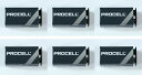 【6個売り】DURACELL デュラセル PROCELL Alkaline 9V Battery 9Vアルカリ電池／エフェクター用／エレアコ用