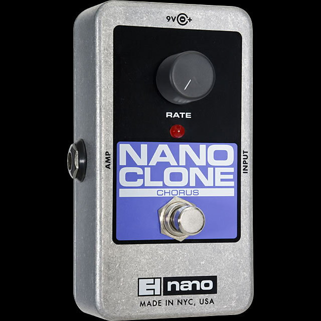 electro-harmonix《エレクトロハーモニックス》NANO CLONE《Analog Chorus》