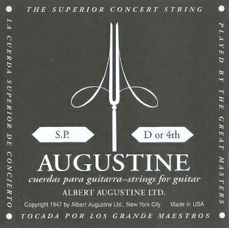 AUGUSTINEBLACK 4THۥ Classic Guitar Strings4Τߡ饷å