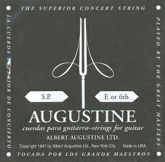 AUGUSTINEオーガスチン Classic Guitar Strings6弦のみ／クラシックギター用