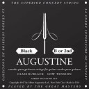 AUGUSTINE【BLACK 2ND】オーガスチン Classic Guitar Strings2弦1本のみ/クラシックギター用