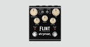 「strymon FLINT V2 -Tremolo & Reverb -」 FEATURES 時代を超えて甦るサウンド Flintは、ビンテージアンプに搭載されていたトレモロ回路の揺らめきや上質で幻想的なトレモロエフェクトと、3つの異なるリバーブのアルゴリズムを備えています。トレモロ側では、複雑な効果を生み出す'61ハーモニック・トレモロ、泥臭い色気のある'63パワーチューブ・トレモロ、シャープでバランスの取れた'65フォトセル・トレモロへ切り替えられます。リバーブ側では、クラシックな60年代のスプリング・リバーブ、独創的な70年代のエレクトロニックプレート・リバーブ、またはノスタルジックな80年代のラック・リバーブ（ホールタイプ）の3種類から選べます。 9つのパラメーターを微調整することで、トレモロ、リバーブキャラクターの細部までコントロールできます。水しぶきのようなきらめき、パルスのような響き、鼓動するブルージィサウンド、アンビエントな揺らぎ、穏やかなリバーブパッドなど、そのサウンドメイクは実に多彩です。各エフェクト・セクションにそれぞれトゥルーバイパスのオン/オフスイッチを搭載し、入出力部にはクオリティーの高いアナログ・セクションを採用しました。Flintは音楽の歴史に刻まれたトレモロとリバーブサウンドを、ペダルフォーマットで届けてくれます。 サウンドデザイン ■’61 ハーモニック・トレモロ ■’63 パワーチューブ・トレモロ ■’65 フォトセル・トレモロ ■60年代のスプリング・リバーブ ■70年代のプレート・リバーブ ■80年代のホール・リバーブ ■Effect Order機能 ■Pre-Delay機能 ACアダプター付属 Made in USA 仕様 / SPECIFICATIONS ■インプット、アウトプット、スイッチ ・入力インピーダンス：1 Meg Ohm ・出力インピーダンス：100 Ohm ・最大入力レベル：+10 dBu ■DSP、オーディオ ・24bit/96kHz A/D & D/A ・S/N：115 dB ・ARM スーパー・スカラー・プロセッサー採用 ・32bit 浮遊演算方式 ■その他 ・バイパス：トゥルーバイパス（リレースイッチング）、超ローノイズ・バッファードスイッチング ・入力電圧：9VDC センターマイナス、300mA ・サイズ・重量：サイズ：102mm（幅）×114mm（縦）×67mm（高）※突起部含む ・軽量、堅牢なアルマイト処理アルミシャーシを採用 ・ACアダプター付属 ・Made in USA WEST MUSICからのお知らせ ※画像はメーカーのサンプル画像です。 ※ネット上の在庫状況の反映には迅速を務めておりますが、万が一店頭で完売した場合はご了承くださいませ。 ※運送会社は、お選びいただけません。 ※価格や仕様は予告なく変更する場合がございます。ご了承ください。 ※ご不明な点はメール・お電話で何でもお気軽にお問い合わせください♪