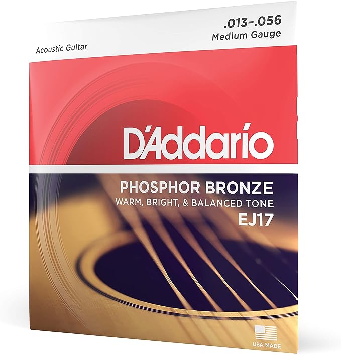 「 D'Addario Acoustic Strings / PHOSPHOR BRONZE / EJ17 」 メーカー商品説明 1974年から生産が始まったフォスファーブロンズ弦。 そのサウンドは世界中のアーティスト達を魅了し、今もなおライブ/スタジオワークなど場所を選ばす愛用されています。 ※こちらの商品は日本国内代理店商品となります(並行輸入品は代理店保証を受けることが出来ません) 仕様 / SPECIFICATIONS ●材質：PHOSPHOR BRONZE ●種類： MEDIUM ●ゲージ：PL013/PL017/PL026 /PB035/PB045/PB056 価格や仕様は予告なく変更する場合がございます。予めご了承ください WEST MUSICからのお知らせ ※画像はメーカーサンプル画像です。 ※ネット上の在庫状況の反映には迅速を務めておりますが、店頭、他サイトにて完売した場合はご了承くださいませ。 ※ご不明な点はメール・お電話でお気軽にお問い合わせください♪