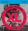 「 D'Addario EXL145　12-54」 メーカー商品説明 世界中のギタリストが愛用するDADDARIOの大定番エレキギター弦のHeavyゲージEXL145。 オーソドックスなニッケルワウンドを採用したブライトなサウンドは、様々なプレイスタイルに対応します。 ※こちらの商品は日本国内代理店商品となります(並行輸入品は代理店保証を受けることが出来ません) 仕様 / SPECIFICATIONS ●エレキギター用 ●材質：Nickel Wound ●種類：HEAVY ●ゲージ：.012、.016、.020P、.032、0.42、0.54 価格や仕様は予告なく変更する場合がございます。予めご了承ください WEST MUSICからのお知らせ ※画像はメーカーサンプル画像です。 ※ネット上の在庫状況の反映には迅速を務めておりますが、店頭、他サイトにて完売した場合はご了承くださいませ。 ※ご不明な点はメール・お電話でお気軽にお問い合わせください♪