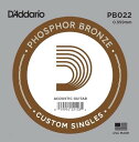 ȳŷԾŹ㤨D'Addario ꥪХ鸹PB022Acoustic Guitar Single StringsPhosphor Bronzeեեե֥󥺡ƥå1ܤΤߡפβǤʤ316ߤˤʤޤ