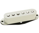 New!! 　DiMarzio 　Pick Up ※こちらの商品はご注文を頂いてから納品までに、約2〜3ヶ月ほどのお時間をいただく場合がございます。あらかじめご了承ください。 ＜仕様＞ ■ストラトキャスター用 ■シングルコイルサイズ ■出力(mv)：160 ■トレブル：7.5 ■ミドル：7.0 ■ベース：6.0 ■直流抵抗 (kΩ)：8.56k ■マグネット：アルニコ2 ＜カラーバリエーション＞ [標準カラー] Black 　　　White [カスタムカラー] Cream 　　　Aged White Blue　　　　Green 　　　 Mint Green　Red Yellow　　　Pink ＜主な特徴＞ 1980年代、若干18歳の凄腕プレイヤーとしてRacer Xで活躍していたPaul Gilbertとエンドースを結び、それ以来彼はディマジオ・ピックアップを長年愛用してきました。近年、ポールはAreaピックアップを好んで仕様していましたが、Racer Xスタイルのパフォーマンスも増え、Paul Gilbertの意見を盛り込んだシグネイチャー・モデルを開発し、「Injector Neck DP422」と「Injector Bridge DP423」を発表することとなりました。Paul Gilbertの最新アルバム「Fuzz Universe」でもInjector Neck & Bridgeピックアップを使用しています。 ＜推奨使用例＞ DP422は、ネックポジションにお勧めですが、全てのポジションに使用できます。 ＜テクニカルノーツ＞ 一般的なヴィンテージ・シングルコイル・ピックアップに比べて、温かみのあるモダンなサウンドと、ハム・キャンセリング構造を持ったピックアップです。スタンダードなシングルコイルよりもマグネットプルを40％低く抑え、ハイゲインな演奏においても輪郭を失うことなく、ハイスピードなソロ・プレイもサウンドに埋もれてしまうことはありません。もちろん、クリーントーンでのバランスも非常に優れています。