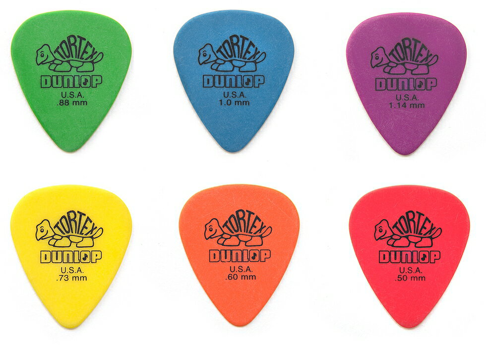 Jim Dunlop《ジム・ダンロップ》TORTEX STANDARD PICKS [418]