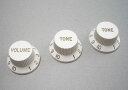 Montreux《モントルー》Strat 1V2T knob set White 「817」