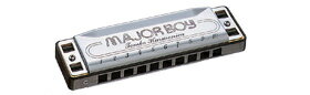 Tombo 1710 Major Boy10Holes Harmonica《トンボ テンホールハーモニカ》《長調》