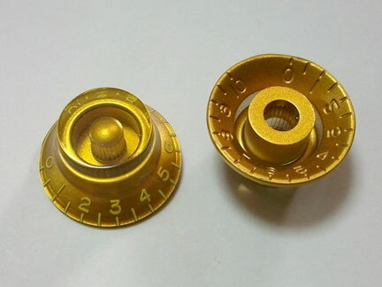 Montreux モントルー [8501] Vintage Tint Top Hat knob Gold (2) ビンテージティンットップハットノブ／ゴールド／2個入り
