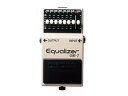 ▼Compact Effecter 　BOSS 　Equalizer GE-7は、100Hzから6.4kHzの領域をブースト／カットできる7バンドのグラフィック・イコライザーです。可変幅±15dBのスライダーを操作することで、繊細なニュアンスの修正からアグレッシブなサウンドメイクまで、さまざまなシチュエーションにおいて威力を発揮します。また、ギターに最適な周波数帯域をオクターブで調整可能にした7本のスライダーを搭載。低域から超高域成分を含む高域まで、自在にコントロールできます。エフェクト切り替え時の音量差を補整するLEVELスライダーも搭載しているため、イコライザーの設定はそのままに、全体の音量コントロールも簡単に行えるよう設計されています。歪み系エフェクターの音色補整やプリアンプ及びブースターとして、ギター・サウンドに彩りを加えるスパイスとしても活躍します。 ＜仕様＞ ■電源： 　・DC9V＝乾電池006P/9V(6F22(マンガン) 　　6LR61(アルカリ)) 　・ACアダプター(別売) ■付属品： 　・取扱説明書 　・乾電池006P/9V(6LR61＝本体に接続 　　済み) 　※付属の電池は動作確認用です。 　※電池の寿命は前記時間より短くなる 　　場合があります。 　※交換時にはアルカリ乾電池を推奨 　　します。 ■重量：450g