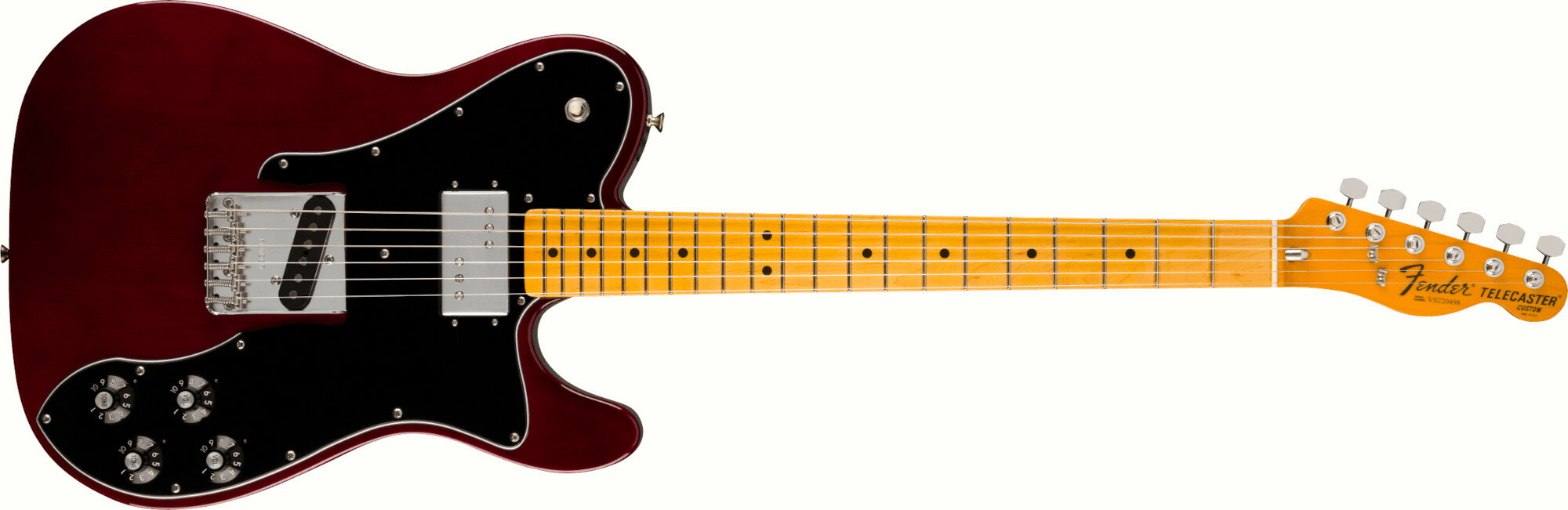 Fender《フェンダー》American Vintage II 1977 Telecaster® Custom, Maple Fingerboard, Wine 【即納可能】