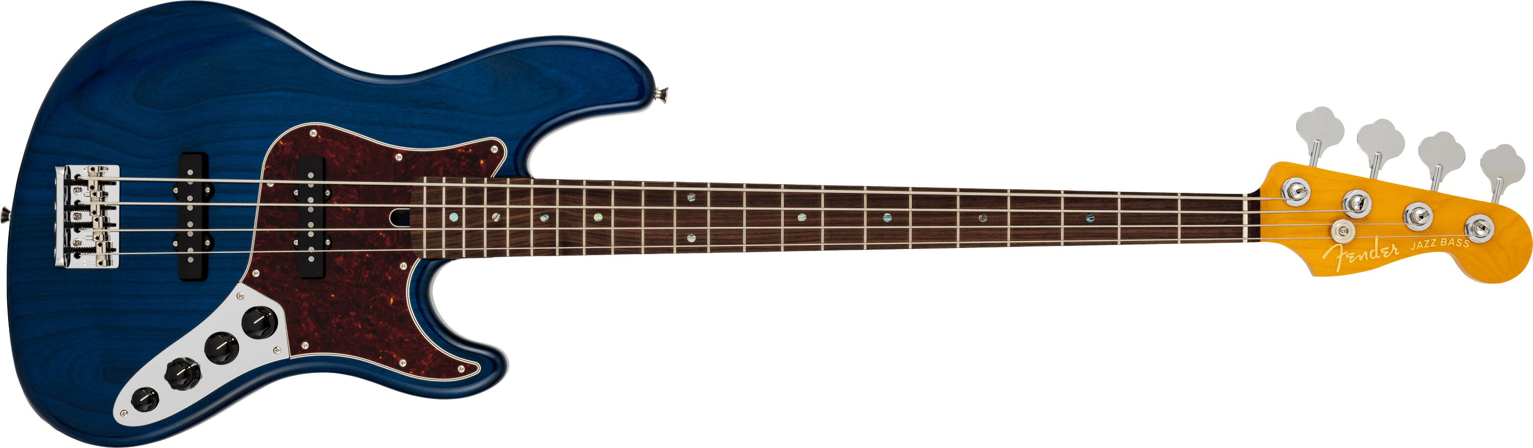 Fender Made in Japan Limited Active Modern Jazz Bass®, Rosewood Fingerboard, Sapphire Blue Trans《フェンダー》《メイド・イン・ジャパン・アクティブ・モダン》《ジャズベース》
