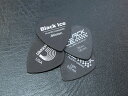 【1枚売り】Planet Waves プラネットウェーブス Duralin Black Ice Pick デュラリン ジャズシェイプピック (ロットにより、やや灰色があり、混在する場合がございます、色合いのご指定もできません、ご了承のうえご注文下さいませ。)