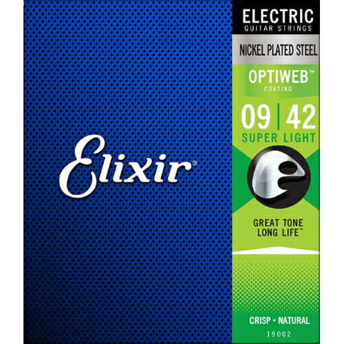 Elixir ꥯ [19002] Super Light Optiweb .09-.42 ץƥ֥ƥ󥰡쥭1åȡѡ饤