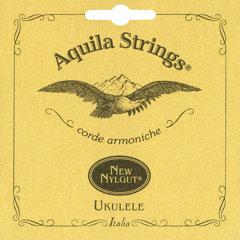 Aquila アクイーラ  'Nylgut' Ukulele Strings Set Soprano ソプラノウクレレ用セット弦／ナイルガット／イタリア製