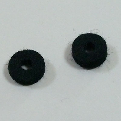 Montreux  Felt Strap pin cushions Black (2) モントルー／ストラップピン／エンドピン用フェルト