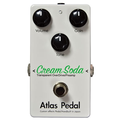 【取り寄せ品】【送料無料】Atlas Pedal アトラスペダル [3310] Cream Soda オーバードライブ／プリアンプ