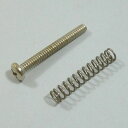 Inch TL octave screws 60's style Nickel (3) ＜主な特徴＞ テレキャスター用インチサイズ・オクターブ・スクリューです。スプリングも勿論左巻きです。素材は鉄となります。3本セット。 ※画像はメーカーサイトのサンプル画像です。