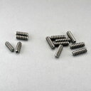 Montreux モントルー  Saddle height screw set inch Stainless Oval Point (12) 弦高調整ネジ／ステンレス製／オーバルポイント／12個入り