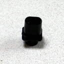 Montreux モントルー 8876 Metlic TL Lever Switch Knob Square BK ミリ／テレキャス用レバースイッチノブ／スクエア／ブラック（黒）／1個入り