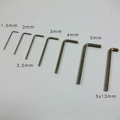 六角レンチ 5 x 12mm (short) ＜主な特徴＞ 国産・輸入ギター&ベースのトラスロッド調整に使用します。先端が短いので、省スペースのザグリに対応します。1個入り。 ※画像はメーカーサイトのサンプル画像です。