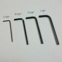 六角レンチ 1/20"　(0.050") ＜メーカー説明文＞ 輸入ギター&ベースの弦高調整に使用します。1個入り。 ※画像はメーカーサイトのサンプル品です。