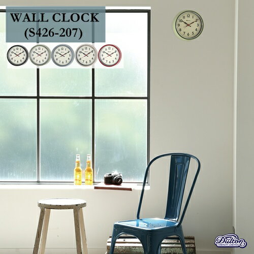 【あす楽・送料無料】壁掛け時計 WALL CLOCK (S426-207)【ダルトン DULTON】アナログ レトロ 引越 新築 ウォールクロック インテリア (z)